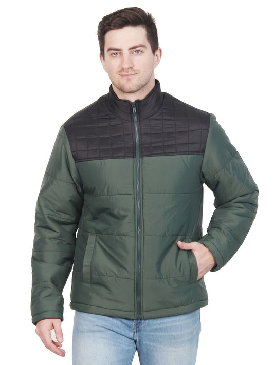 Smart Quilted Colorblock Jacket